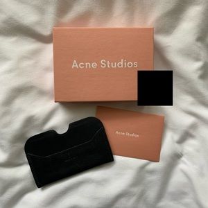 Acne Studios Black Cardholder ✨